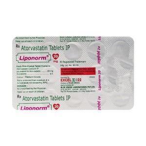 LIPONORM 20MG TABLET