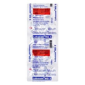 LOBAZAM MD 5MG TABLET