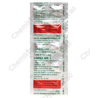 Buy lopez md 1mg tab online at best price