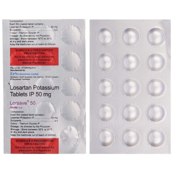 LORSAVE 50MG TAB