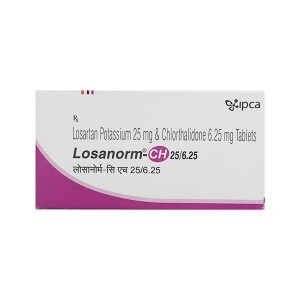 LOSANORM CH 25MG/6.25MG TABLET
