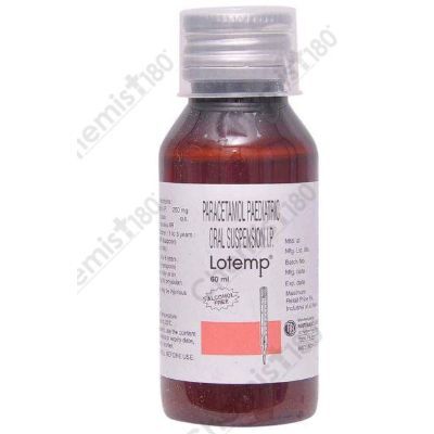LOTEMP 250MG SYRUP 60ML