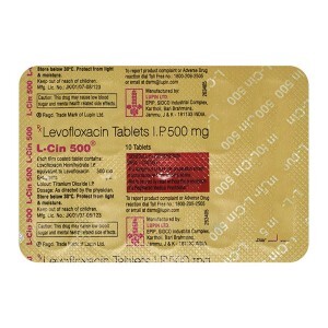 L CIN 500MG TABLET