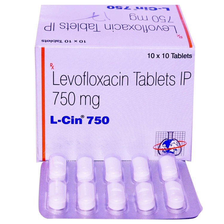 L CIN 750MG TABLET