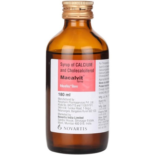 MACALVIT SYRUP 180ML