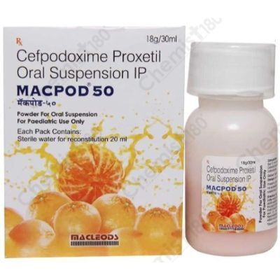 MACPOD SUSPENSION 50MG