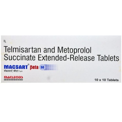 MACSART BETA 50MG TABLET