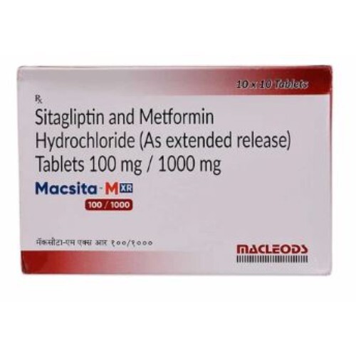 MACSITA MXR 100/1000MG TABLET
