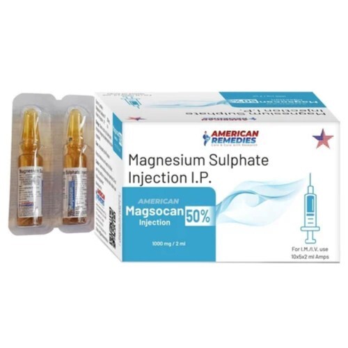 MAGSOCAN 50% INJECTION 2 ML