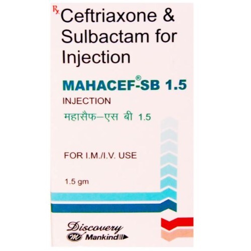 MAHACEF SB 1.5GM INJECTION