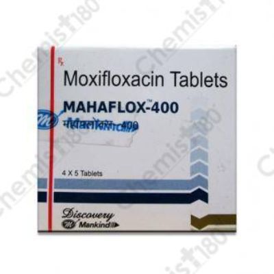 MAHAFLOX 400MG TABLET