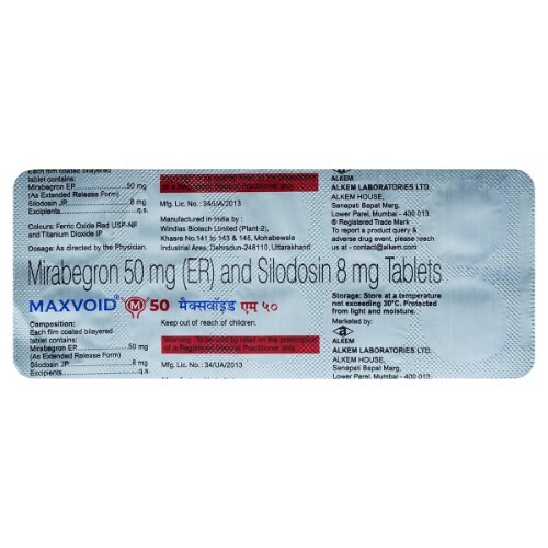 MAXVOID M 50MG TABLET