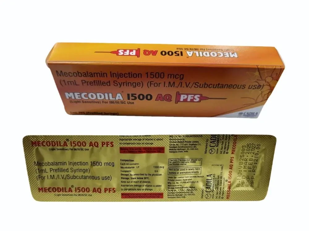 MECODILA 1500 AQ PFS INJECTION