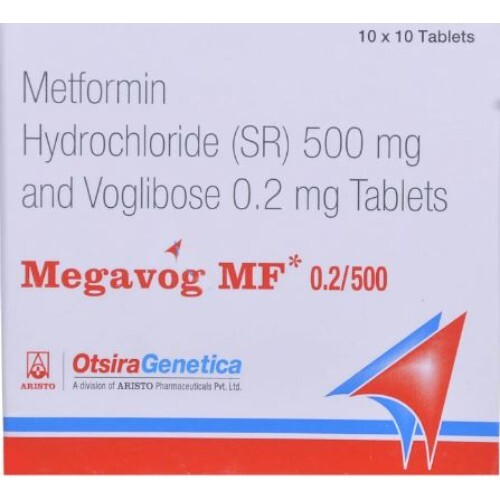 MEGAVOG MF 0.2MG/500MG TABLET