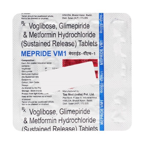 MEPRIDE VM 1MG TABLET