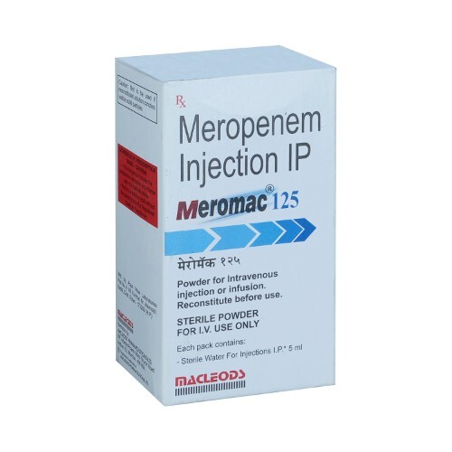 MEROMAC 125MG INJECTION