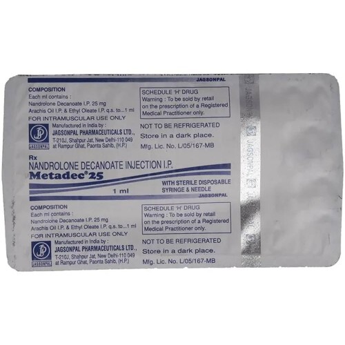METADEC 25MG INJ 2ML