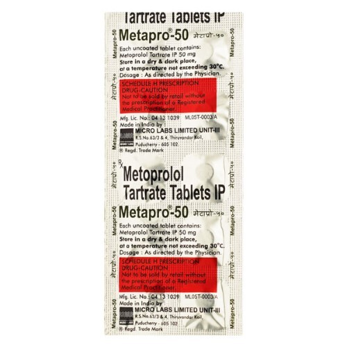METAPRO 50MG TABLET