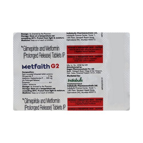 METFAITH G2 TABLET