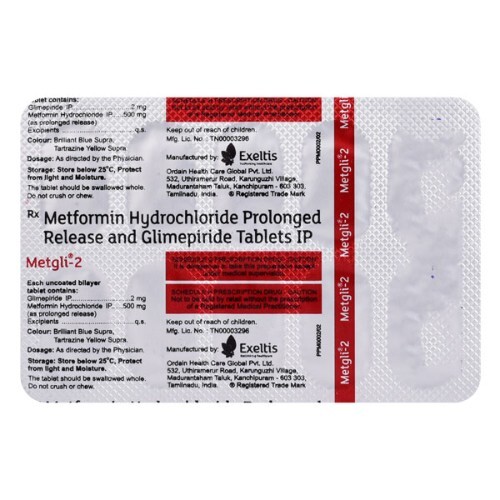 METGLI 2MG TABLET