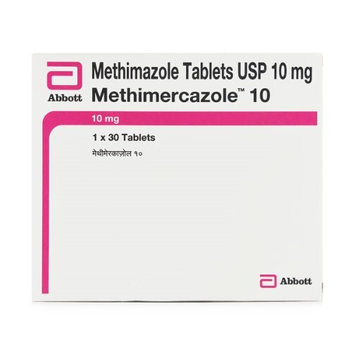 METHIMERCAZOLE 10MG TAB