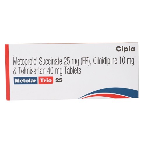 METOLAR TRIO 25MG TABLET