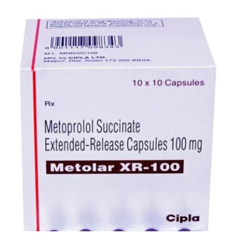 METOLAR XR 100MG CAPSULE