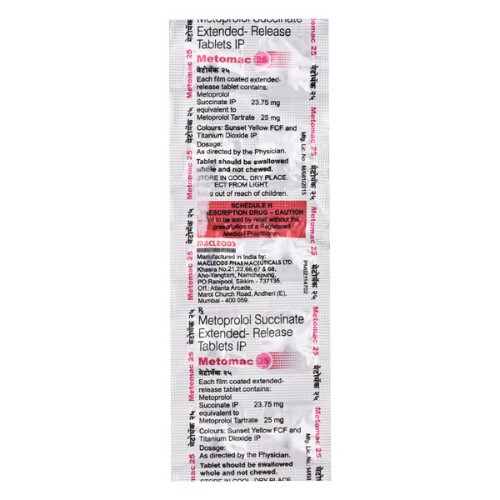METOMAC 25MG TAB