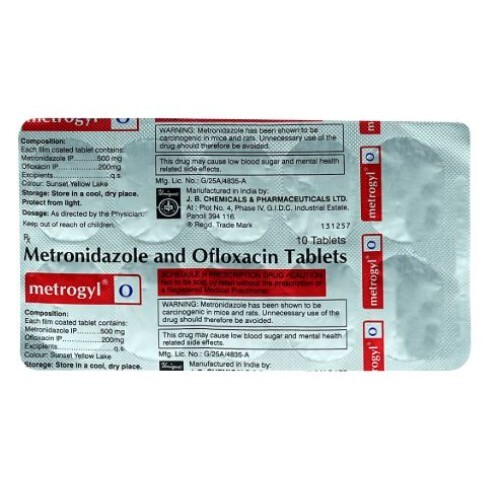 METROGYL O TABLET