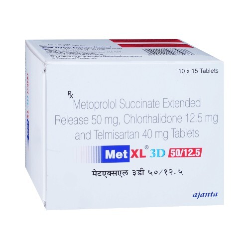 MET XL 3D 50MG/12.5MG TABLET
