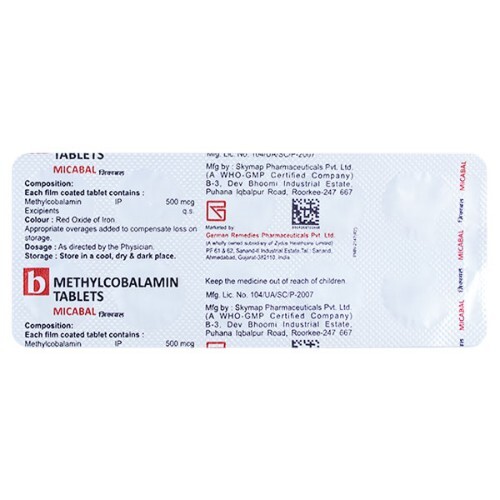 MICABAL 500MCG TABLET