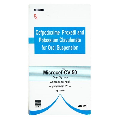 MICROCEF CV 50MG SYRUP 30ML