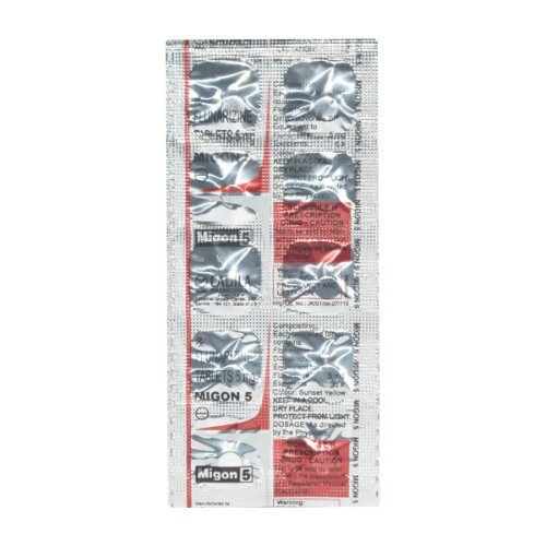 MIGON 5MG TABLET
