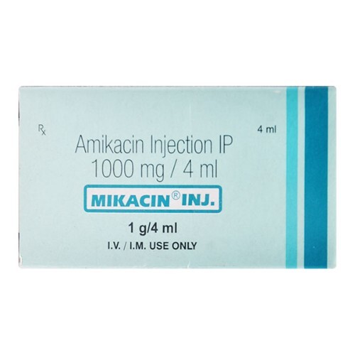 MIKACIN 1000MG INJECTION 4ML