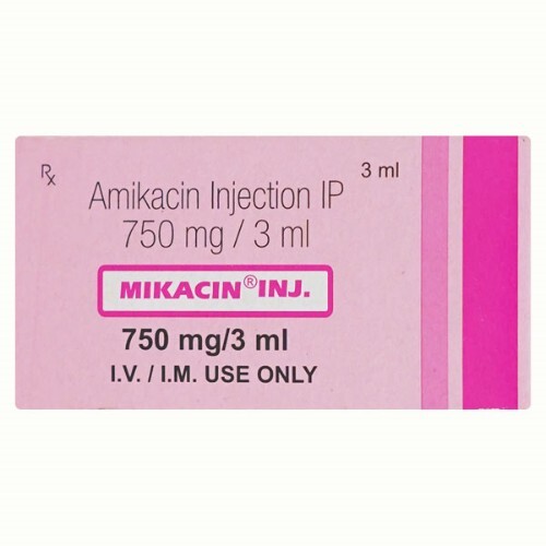 MIKACIN 750MG INJECTION 3ML