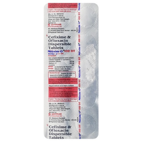 MILIXIM O 100MG DT TABLET