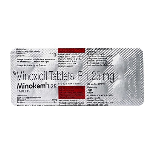 MINOKEM 1.25MG TABLET
