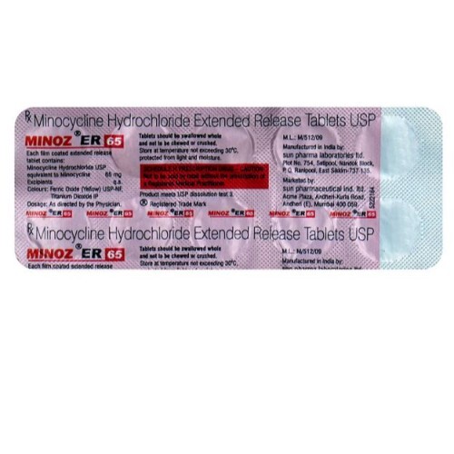 MINOZ ER 65MG TABLET