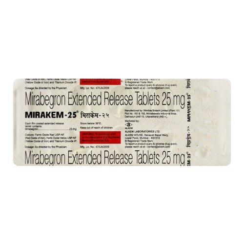 MIRAKEM 25MG TABLET