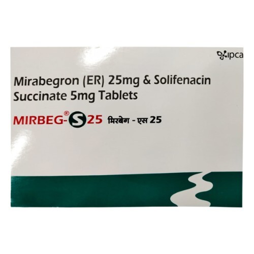 MIRBEG S 25MG TABLET