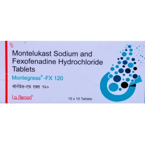 MONTEGRESS FX 120MG TAB