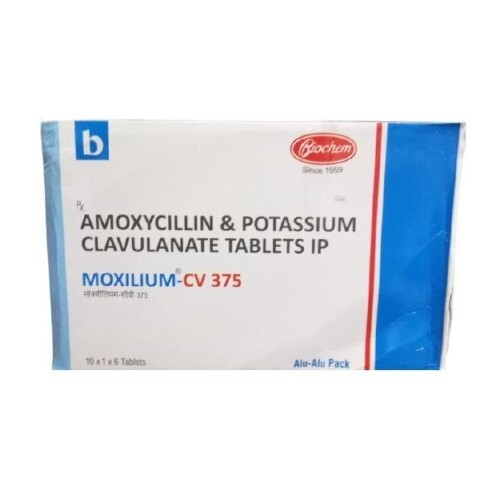 MOXILIUM CV 375 MG TAB