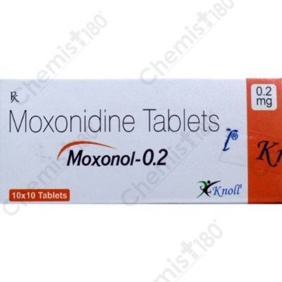 MOXONOL 0.2MG TABLET