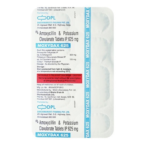 MOXYDAX 625MG TABLET