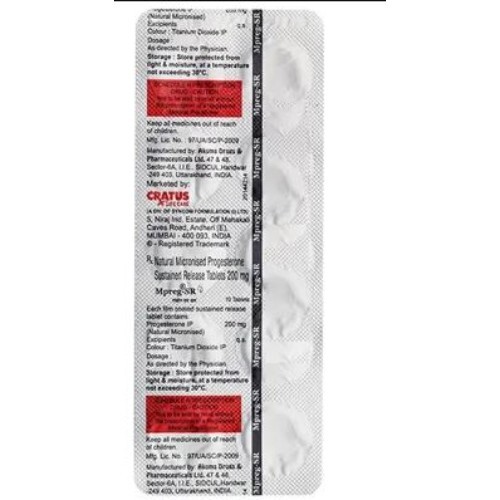 MPREG SR 200MG TABLET