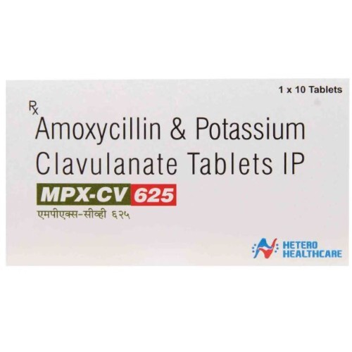 MPX CV 625MG TABLET
