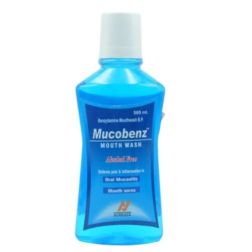 MUCOBENZ MOUTH WASH 500ML