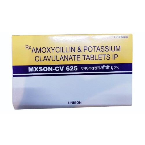 MXSON CV 625MG TABLET