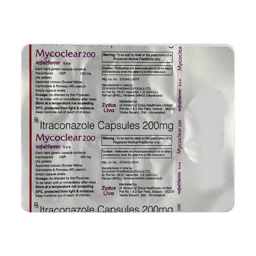 MYCOCLEAR 200MG CAPSULE
