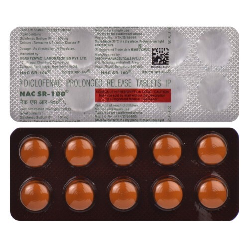 NAC SR 100MG TABLET